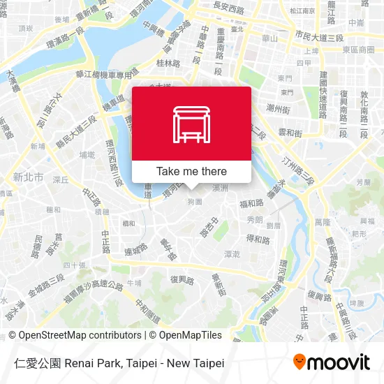 仁愛公園 Renai Park map