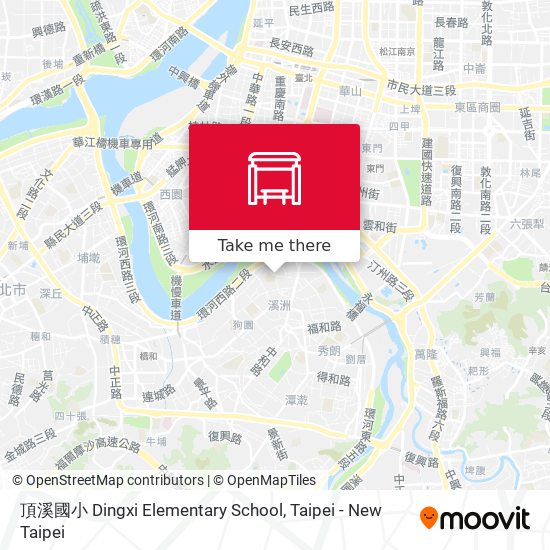 頂溪國小 Dingxi Elementary School map