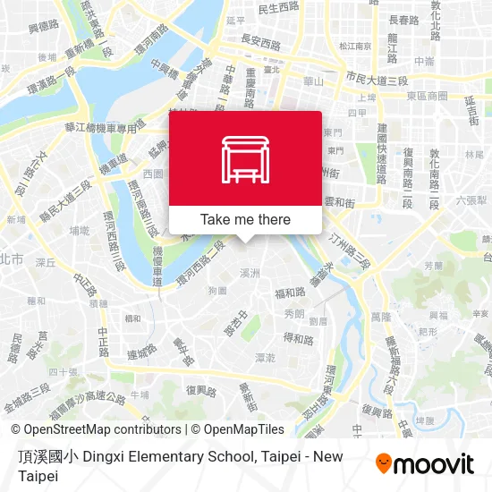 頂溪國小 Dingxi Elementary School map
