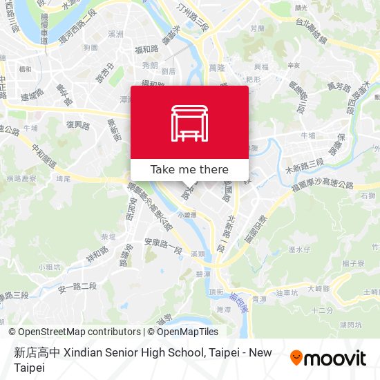 新店高中 Xindian Senior High School map