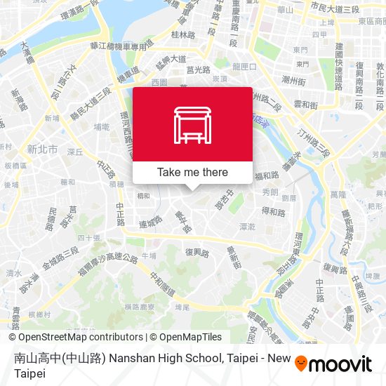 南山高中(中山路) Nanshan High School map