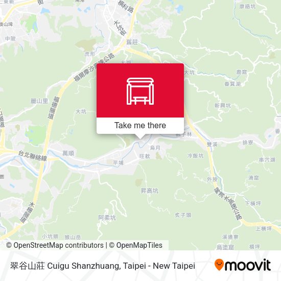 翠谷山莊 Cuigu Shanzhuang map