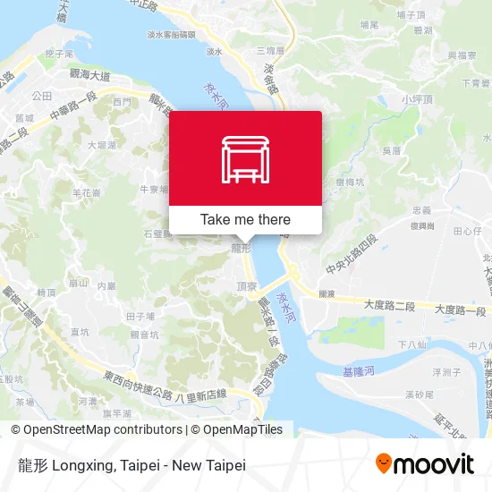 龍形 Longxing map