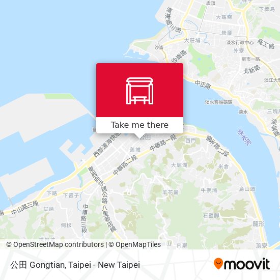 公田 Gongtian map