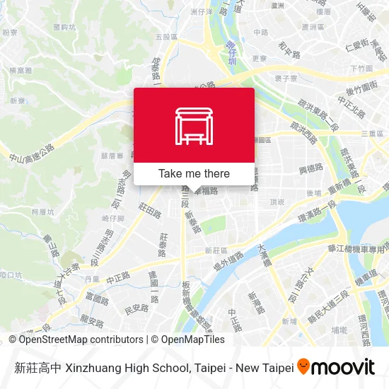 新莊高中 Xinzhuang High School地圖