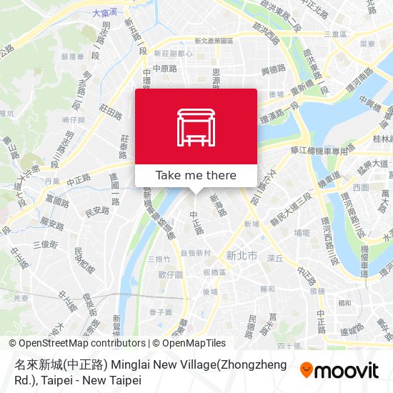 名來新城(中正路) Minglai New Village(Zhongzheng Rd.) map