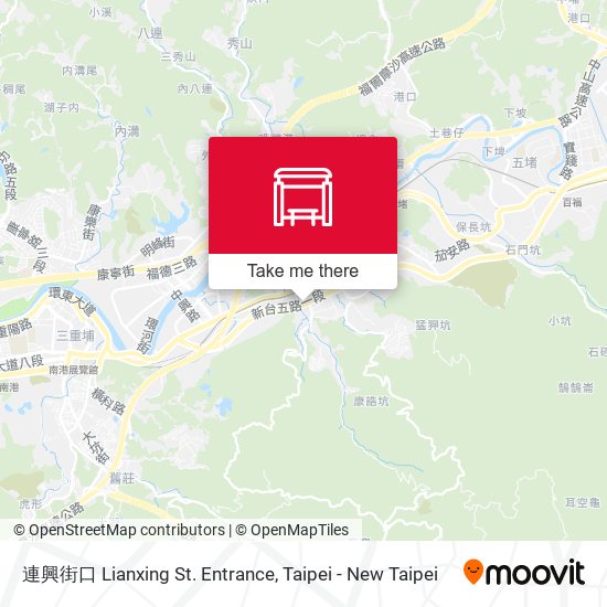 連興街口 Lianxing St. Entrance map