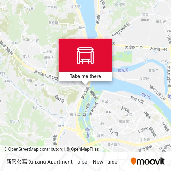 新興公寓 Xinxing Apartment map