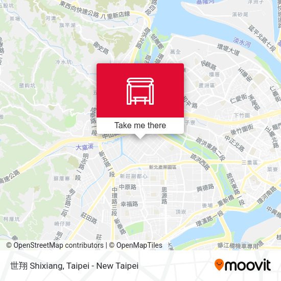 世翔 Shixiang map