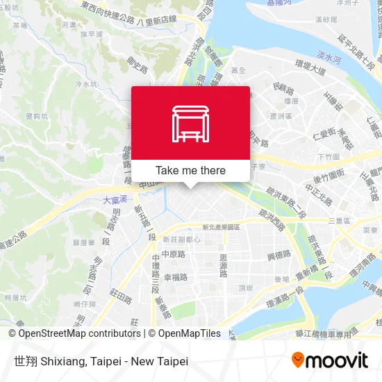 世翔 Shixiang map