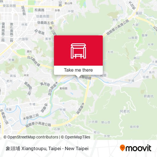 象頭埔 Xiangtoupu map