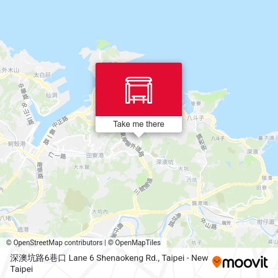 深澳坑路6巷口 Lane 6 Shenaokeng Rd. map