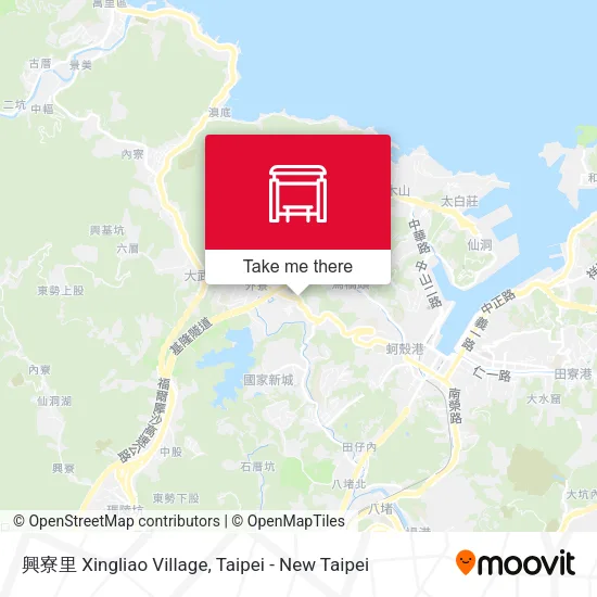 興寮里 Xingliao Village map