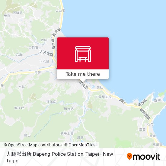 大鵬派出所 Dapeng Police Station地圖