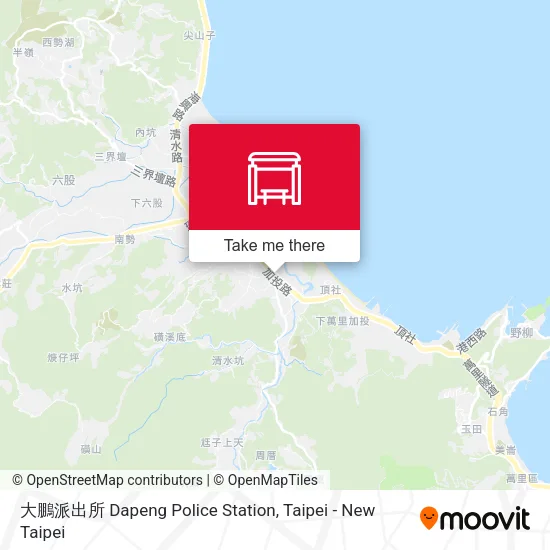 大鵬派出所 Dapeng Police Station map