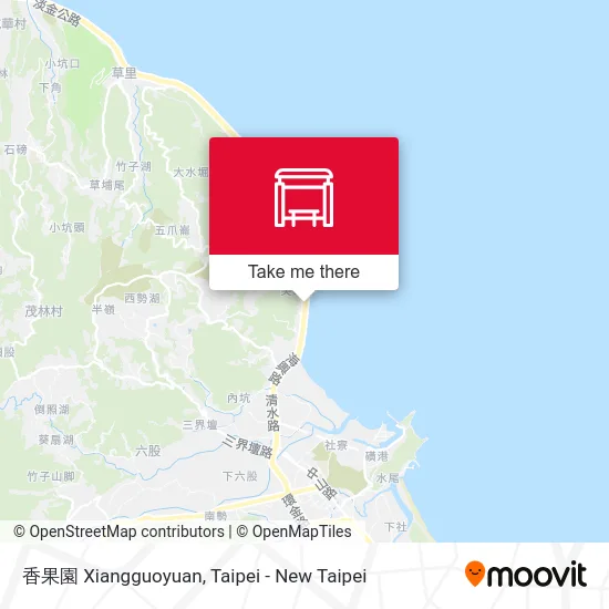 香果園 Xiangguoyuan map
