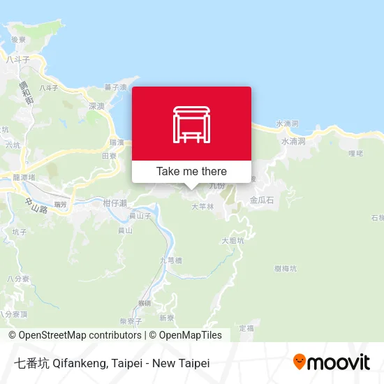 七番坑 Qifankeng map