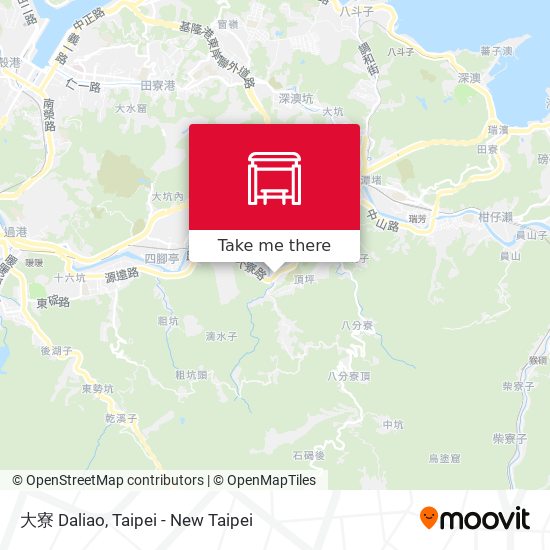 大寮 Daliao map