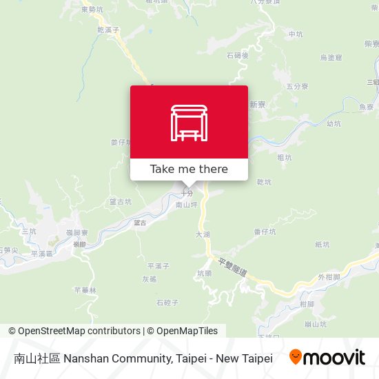 南山社區 Nanshan Community map