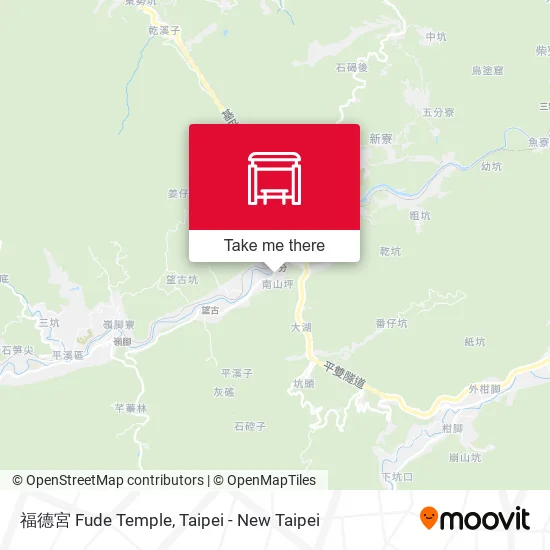 福德宮 Fude Temple map