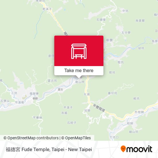 福德宮 Fude Temple map
