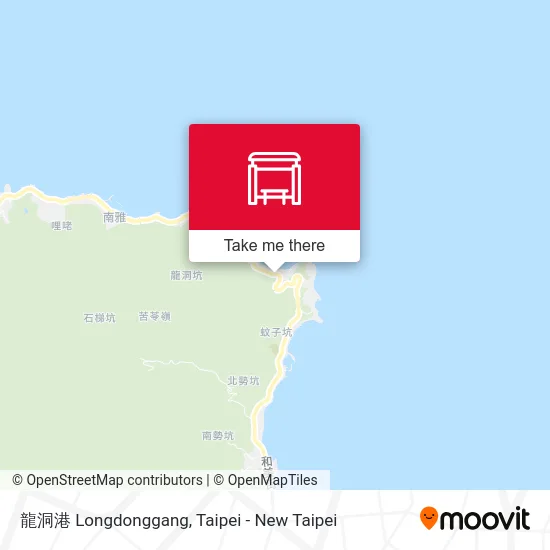 龍洞港 Longdonggang map