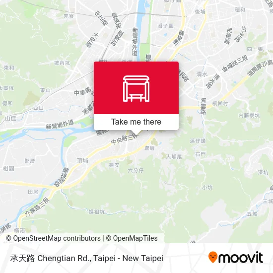 承天路 Chengtian Rd. map