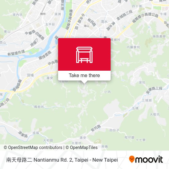 南天母路二 Nantianmu Rd. 2 map