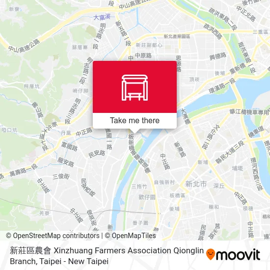 新莊區農會 Xinzhuang Farmers Association Qionglin Branch map