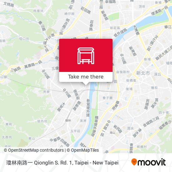 瓊林南路一 Qionglin S. Rd. 1 map