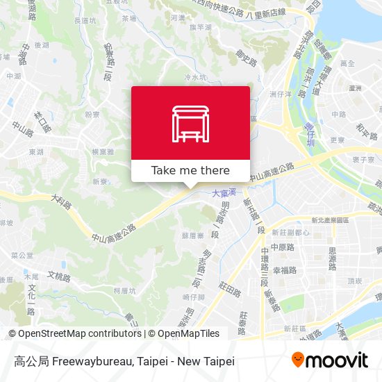 高公局 Freewaybureau map