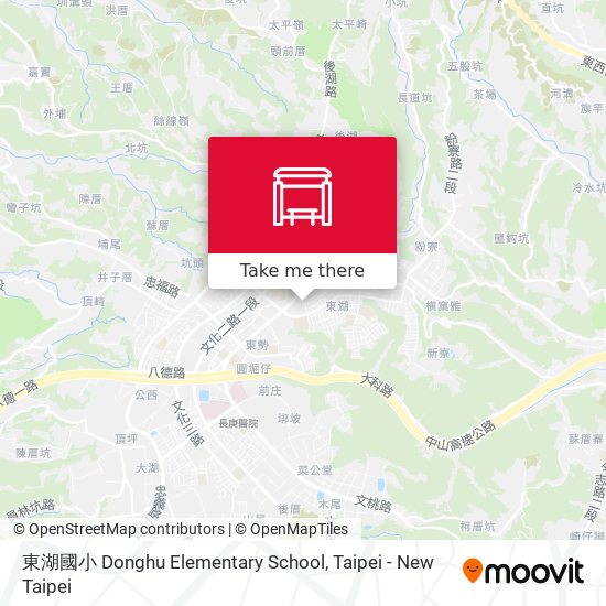 東湖國小 Donghu Elementary School map