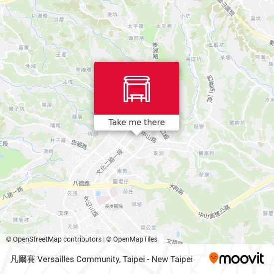 凡爾賽 Versailles Community map