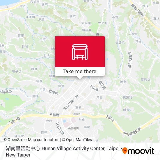 湖南里活動中心 Hunan Village Activity Center map