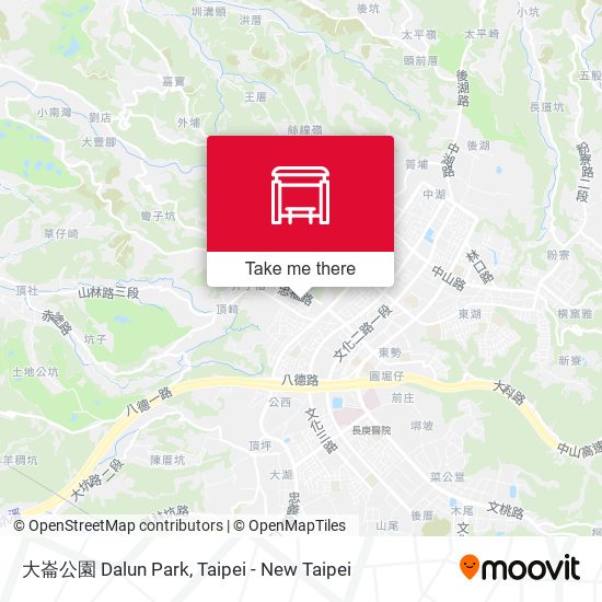 大崙公園 Dalun Park地圖