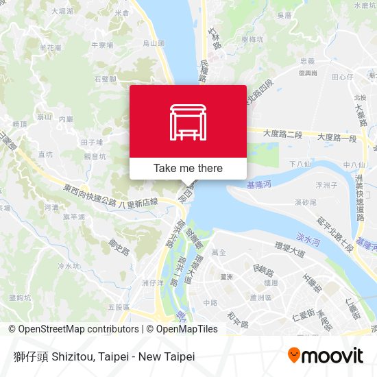 獅仔頭 Shizitou地圖