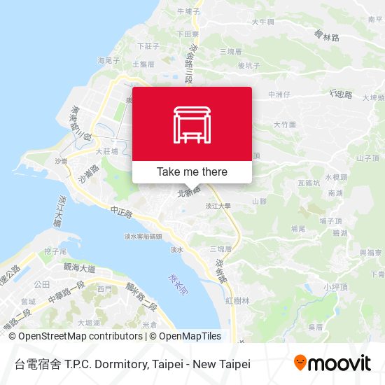 台電宿舍 T.P.C. Dormitory map