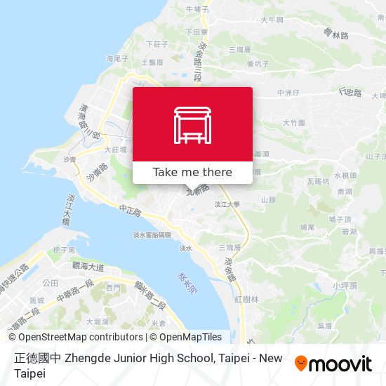 正德國中 Zhengde Junior High School map