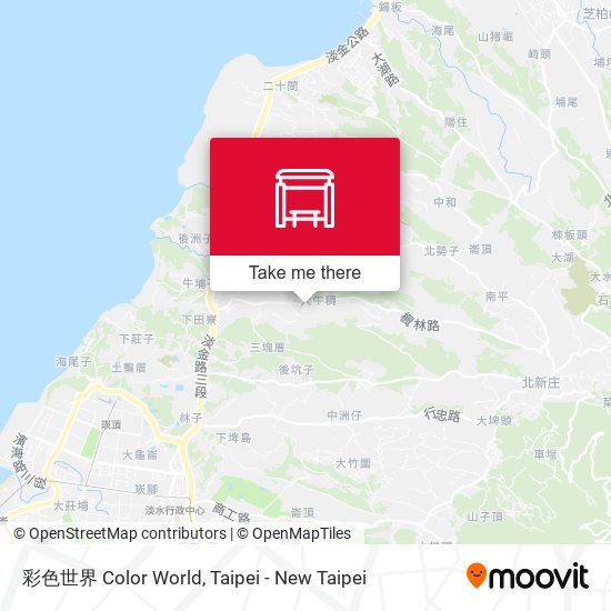 彩色世界 Color World map