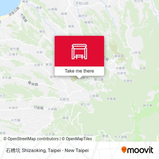 石糟坑 Shizaoking地圖