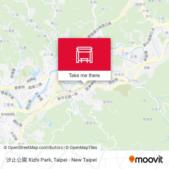 汐止公園 Xizhi Park map