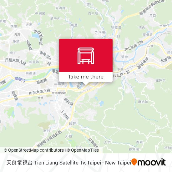 天良電視台 Tien Liang Satellite Tv地圖