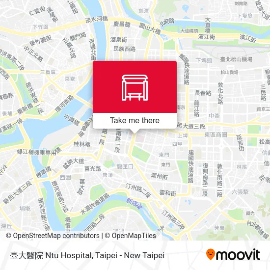 臺大醫院 Ntu Hospital map