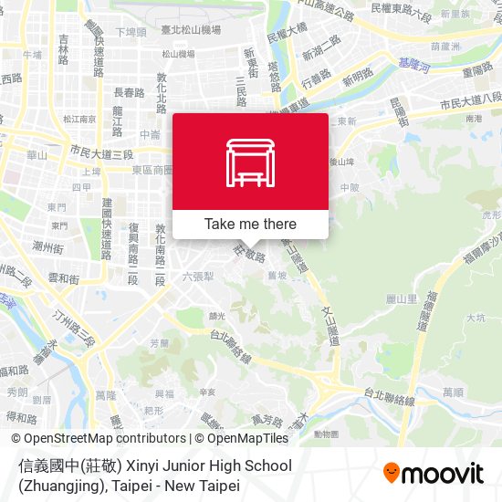 信義國中(莊敬) Xinyi Junior High School (Zhuangjing)地圖