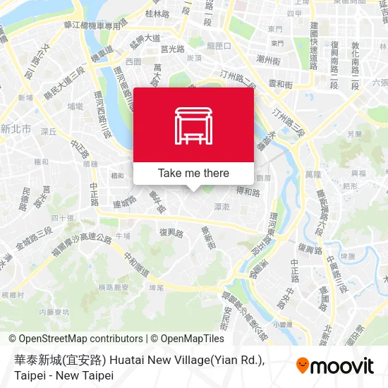 華泰新城(宜安路) Huatai New Village(Yian Rd.) map