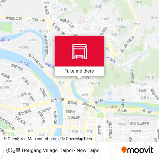 後港里 Hougang Village地圖