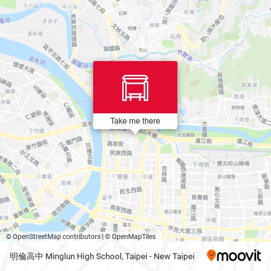 明倫高中 Minglun High School地圖