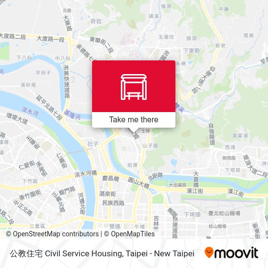 公教住宅 Civil Service Housing map