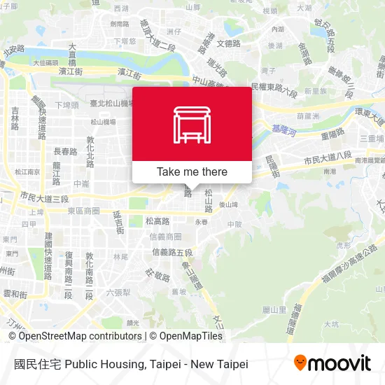 國民住宅 Public Housing map