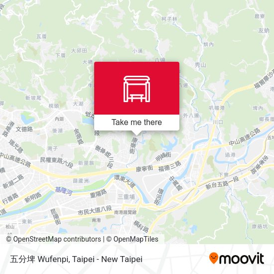 五分埤 Wufenpi地圖